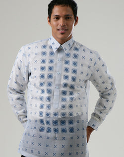 Custom Tailor Barong 100172 Blue