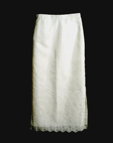 Girls' Skirt White Corinthian Organza 100300 White