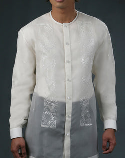 Men's Barong Tagalog 100491 Cream Made-To-Order