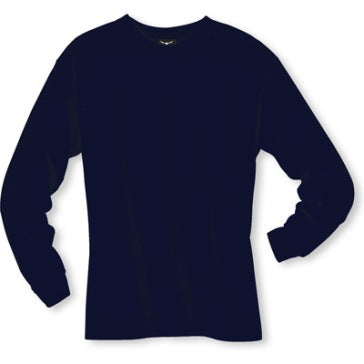Men's Long sleeve undershirt Navy Blue Cotton 100538 Navy Blue