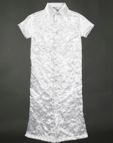 Boys' Barong-gown White Satin 100694 White